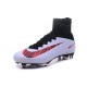 Nike Crampons Football Nouvelles Mercurial Superfly 5 FG Blanc Rouge Noir