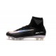 Nike Crampons Football Nouvelles Mercurial Superfly 5 FG Noir Argent