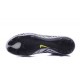 Nike Crampons Football Nouvelles Mercurial Superfly 5 FG Blanc Noir Jaune