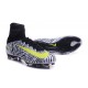 Nike Crampons Football Nouvelles Mercurial Superfly 5 FG Blanc Noir Jaune