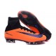 Nike Crampons Football Nouvelles Mercurial Superfly 5 FG Orange Violet