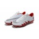 Nike Hypervenom Phinish Neymar x Jordan FG Chaussures Football Blanc Rouge