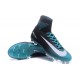 Chaussure de Foot Nike Mercurial Superfly V FG Noir Bleu Blanc