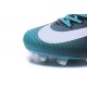 Chaussure de Foot Nike Mercurial Superfly V FG Noir Bleu Blanc