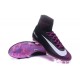 Chaussure de Foot Nike Mercurial Superfly V FG Violet Noir Blanc