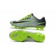 Crampon de Football Nouveau 2016 Nike Mercurial Vapor 11 FG Platine Noir Vert