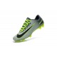 Crampon de Football Nouveau 2016 Nike Mercurial Vapor 11 FG Platine Noir Vert