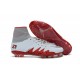 Chaussures de Foot Nike Hypervenom II Phantom NJR X Jordan FG Blanc Rouge