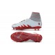 Chaussures de Foot Nike Hypervenom II Phantom NJR X Jordan FG Blanc Rouge