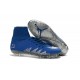 Chaussures de Foot Nike Hypervenom II Phantom NJR X Jordan FG Bleu Argent