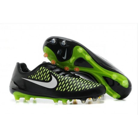 Nike Magista Opus FG Chaussure de Sport Homme Noir Vert