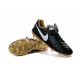 Crampon Football Cuir Nike Tiempo Legend VI FG Noir Rouge Or