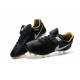 Crampon Football Cuir Nike Tiempo Legend VI FG Noir Rouge Or