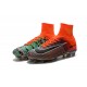 Chaussure de Foot Nike Mercurial Superfly V FG EA Sports Orange Noir Vert