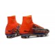 Chaussure de Foot Nike Mercurial Superfly V FG EA Sports Orange Noir Vert