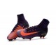 Chaussure de Foot Nike Mercurial Superfly V FG Violet Orange