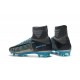 Chaussure de Foot Nike Mercurial Superfly V FG Gris Noir Bleu