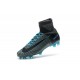 Chaussure de Foot Nike Mercurial Superfly V FG Gris Noir Bleu