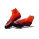 Crampon de Foot Nouvelles Nike HyperVenom Phantom II FG Violet Orange Noir