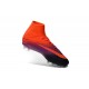 Crampon de Foot Nouvelles Nike HyperVenom Phantom II FG Violet Orange Noir