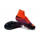 Crampon de Foot Nouvelles Nike HyperVenom Phantom II FG Violet Orange Noir