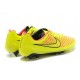 Nike Magista Opus FG Chaussure de Sport Homme Jaune Rose