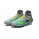 Nike Magista Obra II FG Nouveau Homme Chaussures Gris Bleu Noir