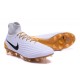 Nike Magista Obra II FG Nouveau Homme Chaussures Blanc Or Noir 