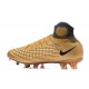 Crampons de Football Meilleurs Nike Magista Obra II FG Or Noir