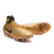 Crampons de Football Meilleurs Nike Magista Obra II FG Or Noir