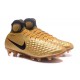 Crampons de Football Meilleurs Nike Magista Obra II FG Or Noir