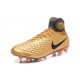 Crampons de Football Meilleurs Nike Magista Obra II FG Or Noir