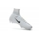 Nike Crampon Football Mercurial Superfly 5 FG Homme Blanc Noir