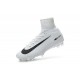 Nike Crampon Football Mercurial Superfly 5 FG Homme Blanc Noir