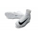 Nike Crampon Football Mercurial Superfly 5 FG Homme Blanc Noir
