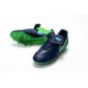 Crampon Football Cuir Nike Tiempo Legend VI FG Noir Vert