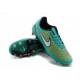 Nike Magista Opus FG Chaussure de Sport Homme Turq Bleu Blanc