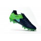 Crampon Football Cuir Nike Tiempo Legend VI FG Noir Vert