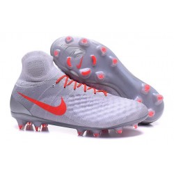 Crampons de Football Meilleurs Nike Magista Obra II FG Blanc Orange