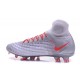 Crampons de Football Meilleurs Nike Magista Obra II FG Blanc Orange