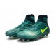 Crampons de Football Meilleurs Nike Magista Obra II FG Vert Jaune