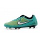 Nike Magista Opus FG Chaussure de Sport Homme Turq Bleu Blanc