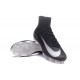 Nike Crampon Football Mercurial Superfly 5 FG Homme Noir Argent