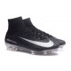 Nike Crampon Football Mercurial Superfly 5 FG Homme Noir Argent