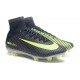 Nike Crampon Football Mercurial Superfly 5 CR7 FG Homme Noir Vert