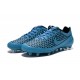 Nike Magista Opus FG Chaussure de Sport Homme Bleu Noir