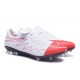 Nike Hypervenom Phinish FG Chaussures Football Rooney Blanc Rouge