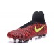 Crampons de Football Meilleurs Nike Magista Obra II FG Rouge Noir Jaune