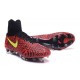 Crampons de Football Meilleurs Nike Magista Obra II FG Rouge Noir Jaune