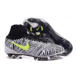 Crampons de Football Meilleurs Nike Magista Obra II FG Blanc Noir Volt